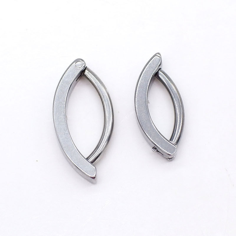 钛钢卡扣式肚脐钉肚脐环欧美个性性感脐饰不锈钢穿刺饰品穿孔钉