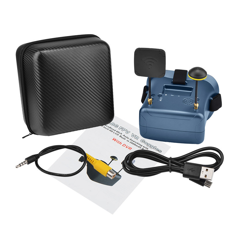 5.8G LS-800D 4.3인치|5.0인치 FPV 비디오 안경[DVR 40CH 주파수 포인트 포함] LS-008D