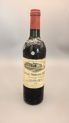 1987年卓龙梦特酒庄法国右岸圣埃美隆产区一级特等酒庄（243）