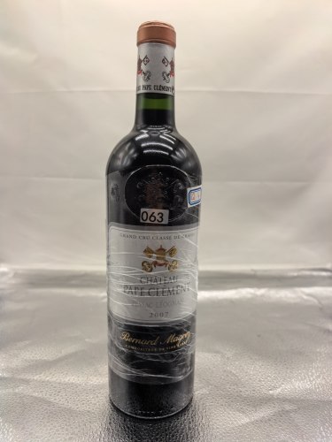 法国格拉夫分级列级干红2007年黑教皇酒庄（63）