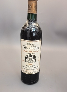 法国波尔多5级名庄科斯拉百丽1988年（96）