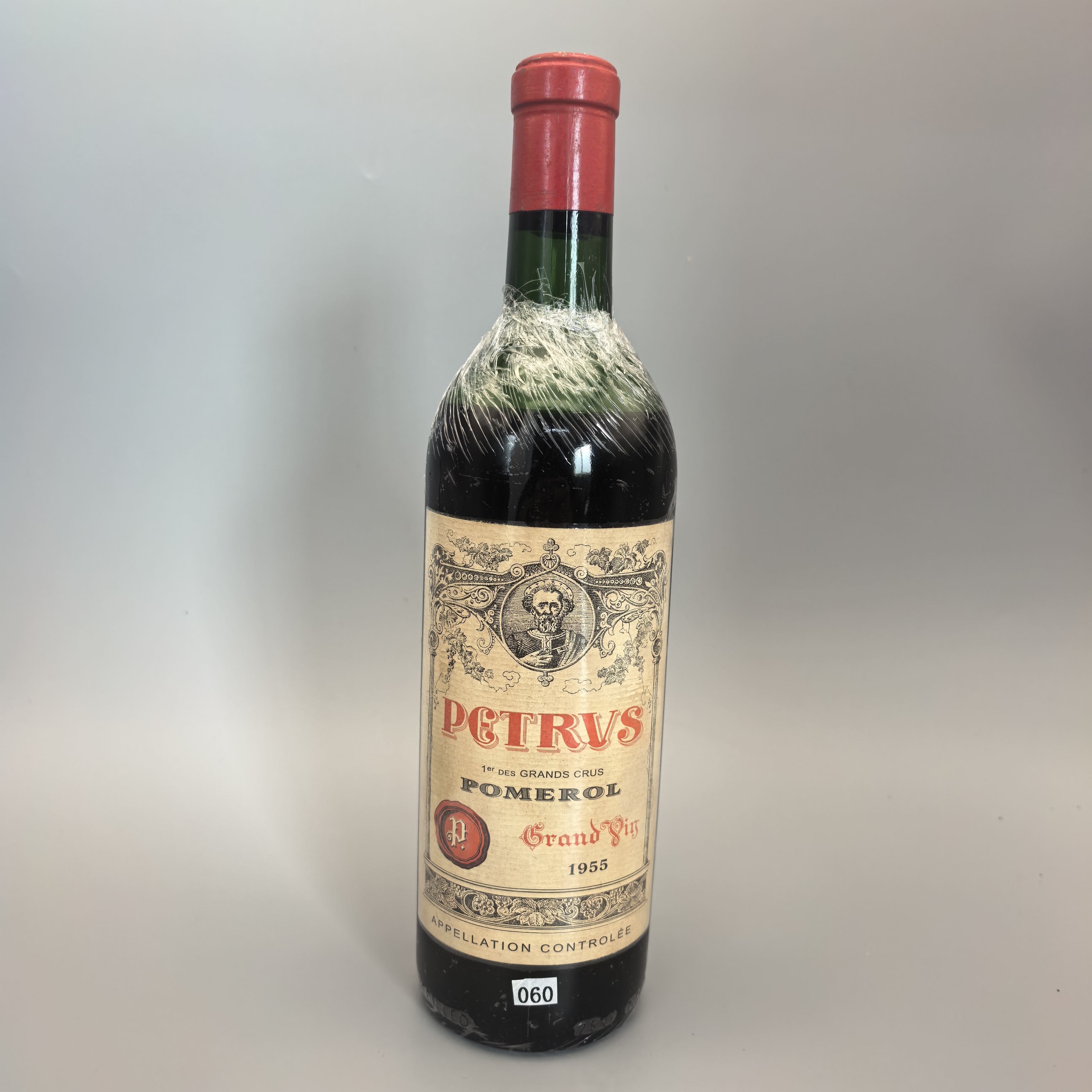 法国波美侯Petrus 帕图斯酒庄园1955年（水位帽）