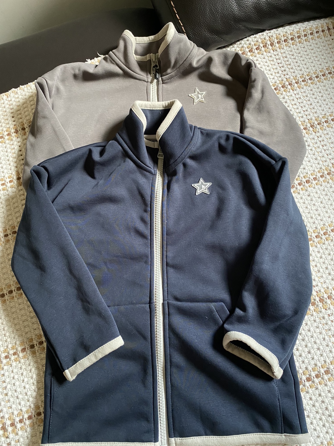 日本高端贵牌Hakka加绒加厚保暖拉链开衫外套童装秋冬新款夹克