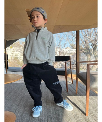 外贸小众 fith气球裤童装亲子Gc灯芯绒长裤秋冬保暖中性款