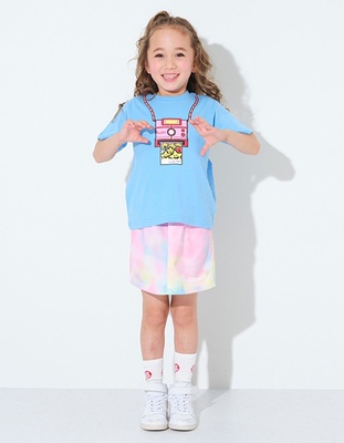 日本高端潮牌Xgirl 相机款全棉短袖T恤夏季新款