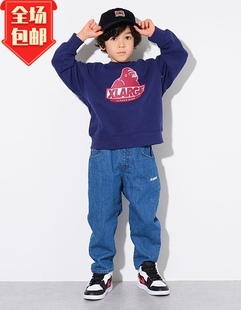 lager全棉加厚毛圈经典 潮牌x 猩猩套头卫衣 中性款 日本高端童装