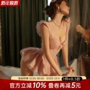 今夕何夕性感塑身连体衣开档带胸罩聚拢一体式 qqny蕾丝内衣战袍