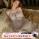 纯欲国风提花吊带睡裙家居服套装 今夕何夕性感睡衣女2026新款 夏季
