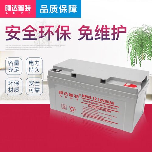 铅酸免维护蓄电池12V65AH