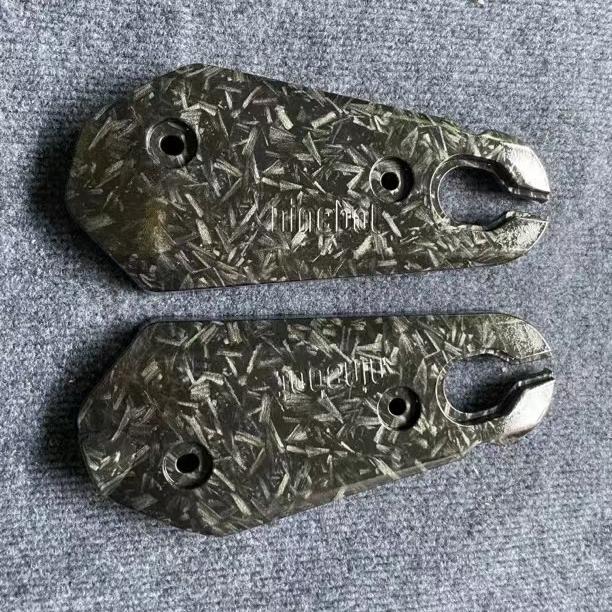 通用后平叉护板九号碳纤维水转印