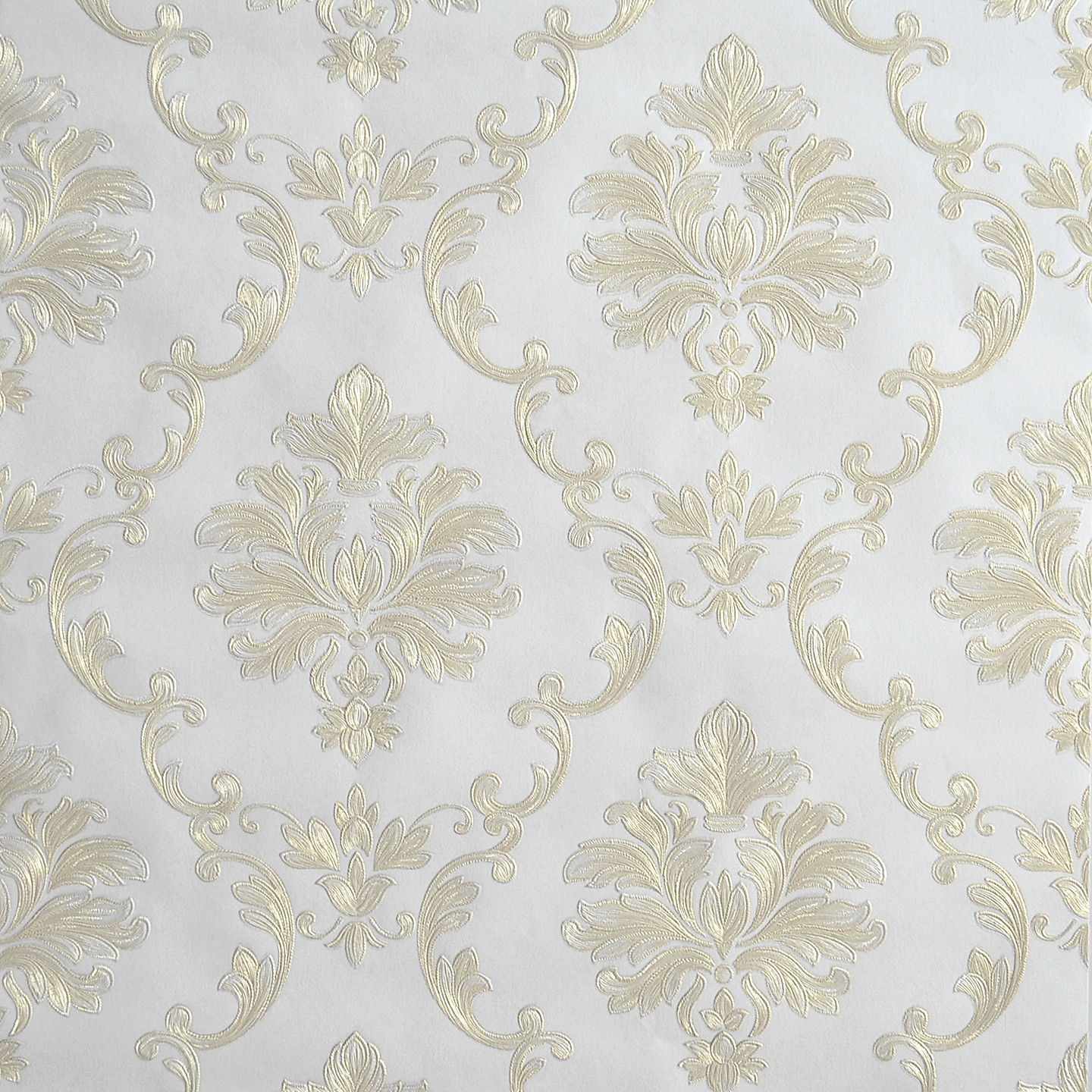 浮雕加厚客厅大马士革墙纸欧式