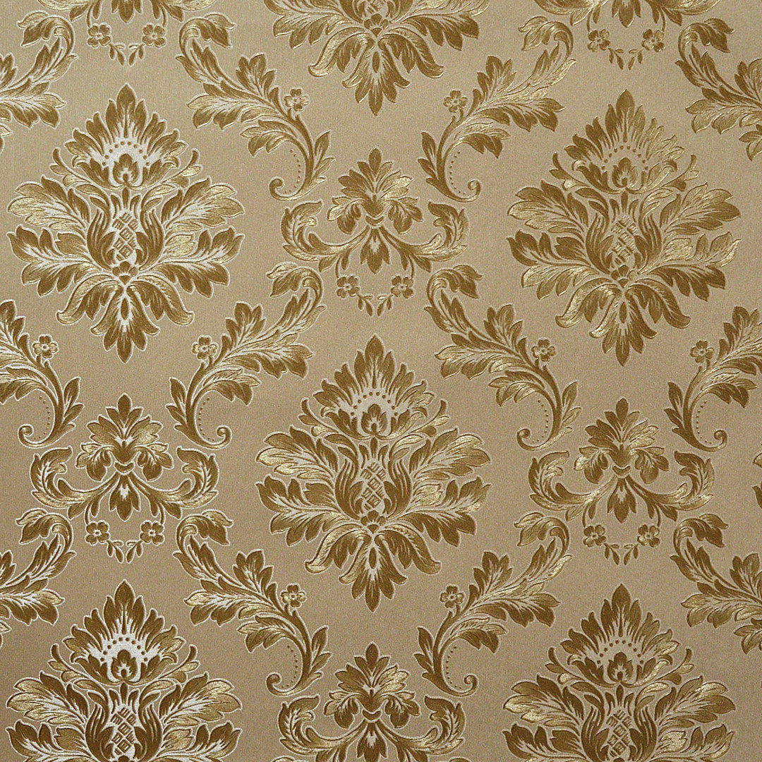 欧式防水大马士革壁纸pvc加厚立体浮雕墙纸客厅卧室民宿装修,家装主材,PVC墙纸,淘宝优惠券,粉丝福利购,淘宝优惠卷