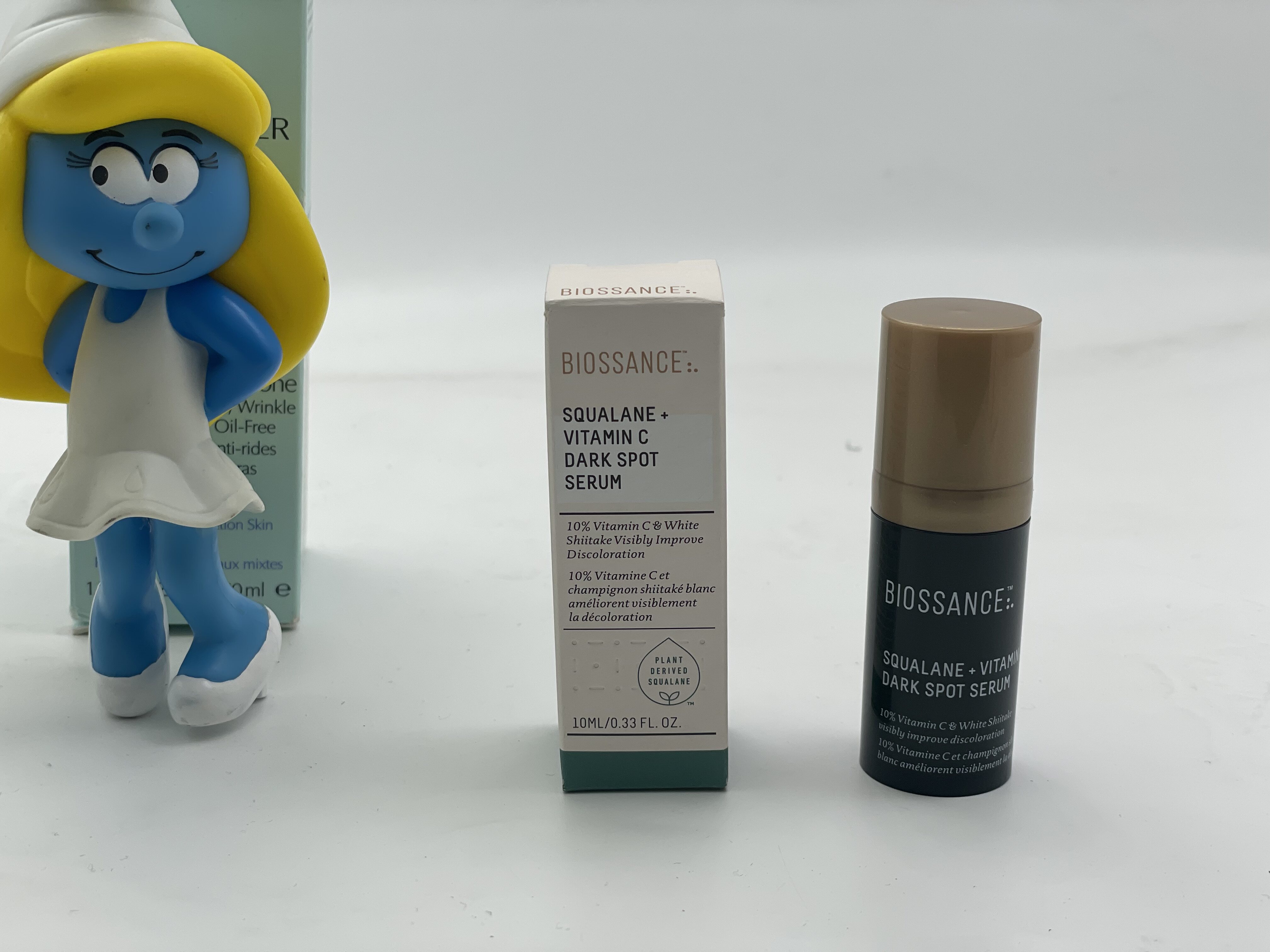 美国 Biossance角鲨烷VC精华10ml祛印淡化色层层透亮保湿中小样