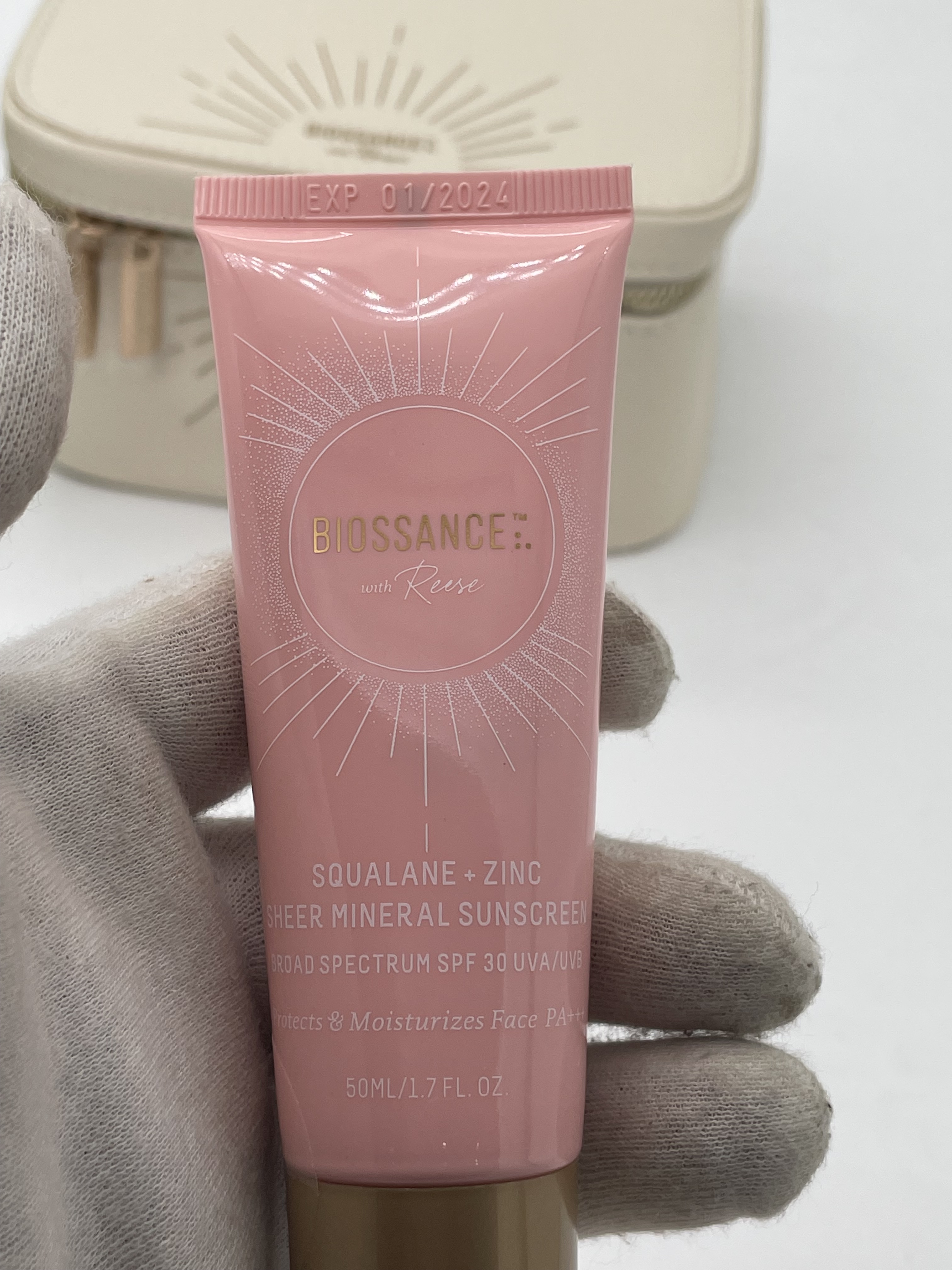 Biossance紧实锌薄片矿物防晒霜