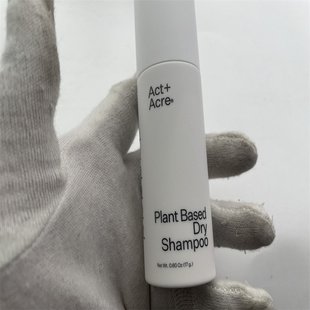 美国 Act+Acre PLANT BASED干洗香波免洗干发蓬松喷雾17g清爽丰盈