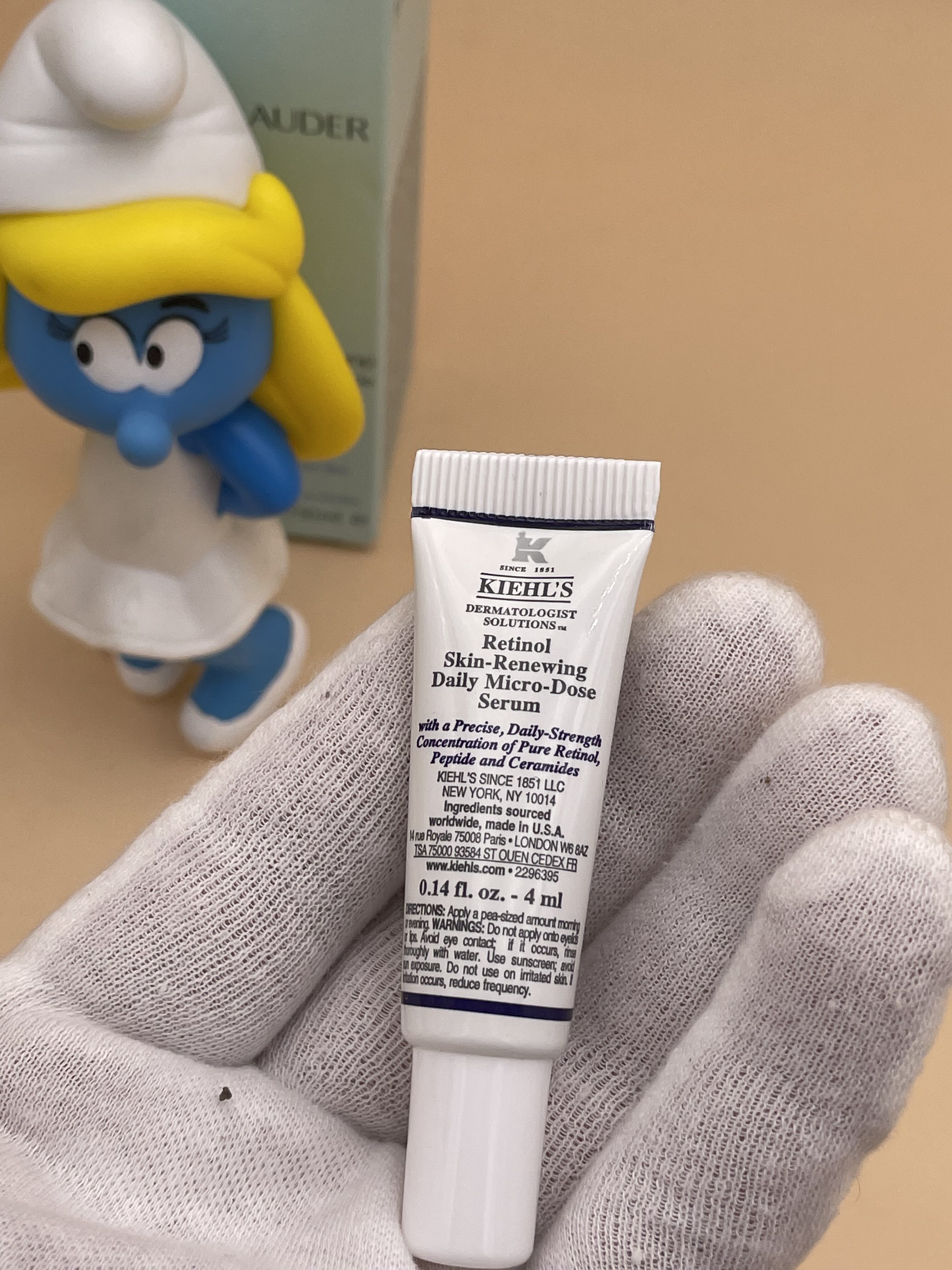 美国 kiehls科颜氏契尔氏视黄醇紧实精华4ml/10mlA醇液中小样