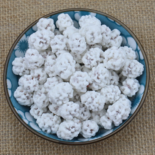 糖衣花生粘250g雪花花生米沾糖花生糖霜花生米传统怀旧零食小吃