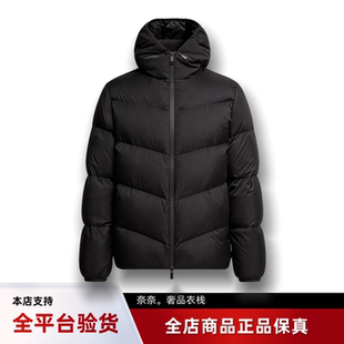 代购蒙口Forez连帽哑光短款羽绒服鹅绒男款户外夹克外套