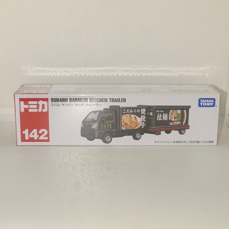 【GD漫玩社】TOMY多美卡 142号 斯巴鲁移动拉面料理车 合金模型车