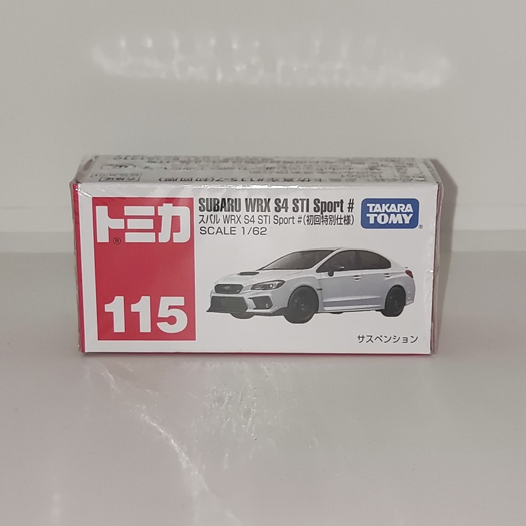 【GD漫玩社】TOMY多美卡115号斯巴鲁WRX S4 STI Sport初回版模型