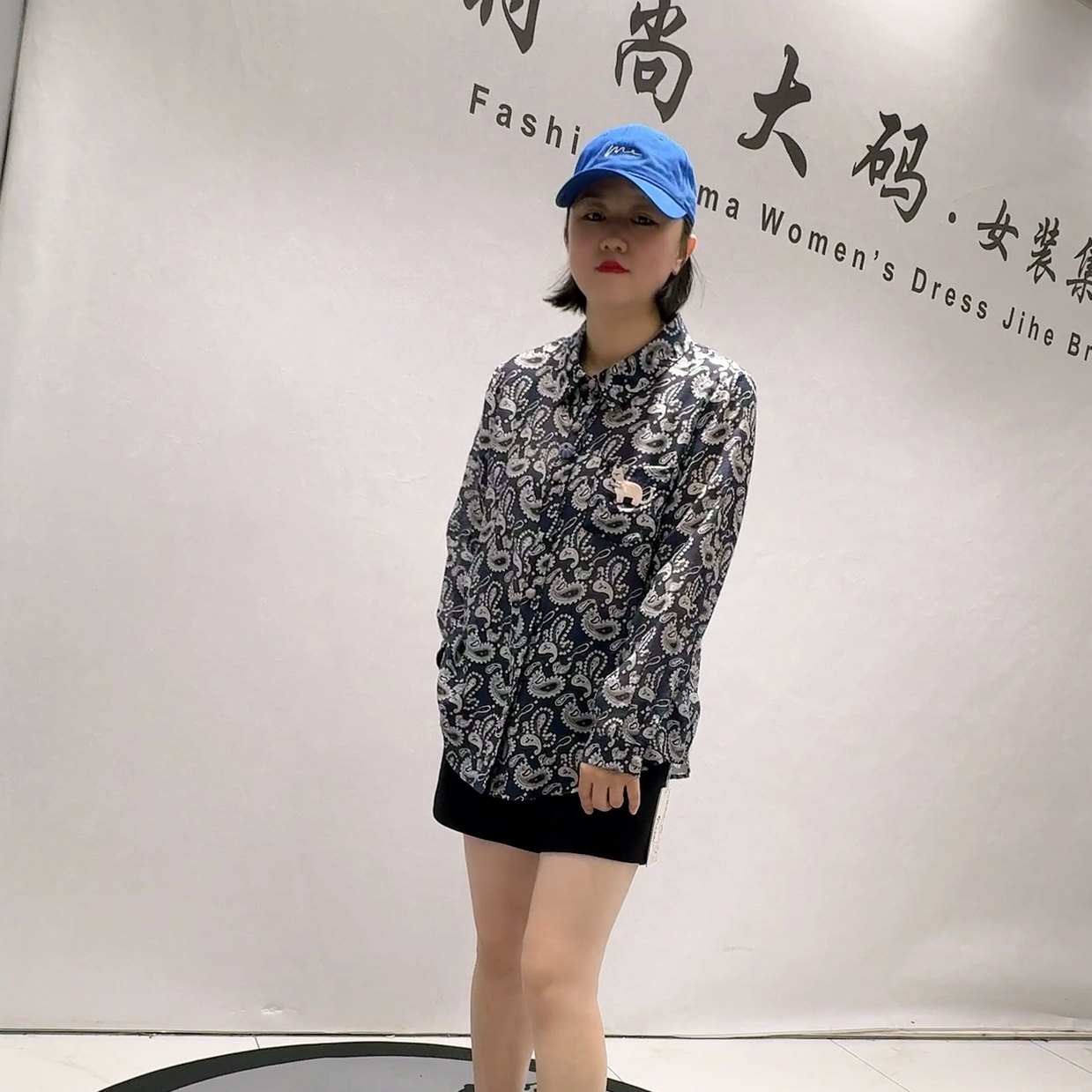 1595女权贵族春款新品腰果花图案包扣时尚洋气长袖衬衫加大码女装,女装/女士精品,大码内搭,淘宝优惠券,粉丝福利购,淘宝优惠卷