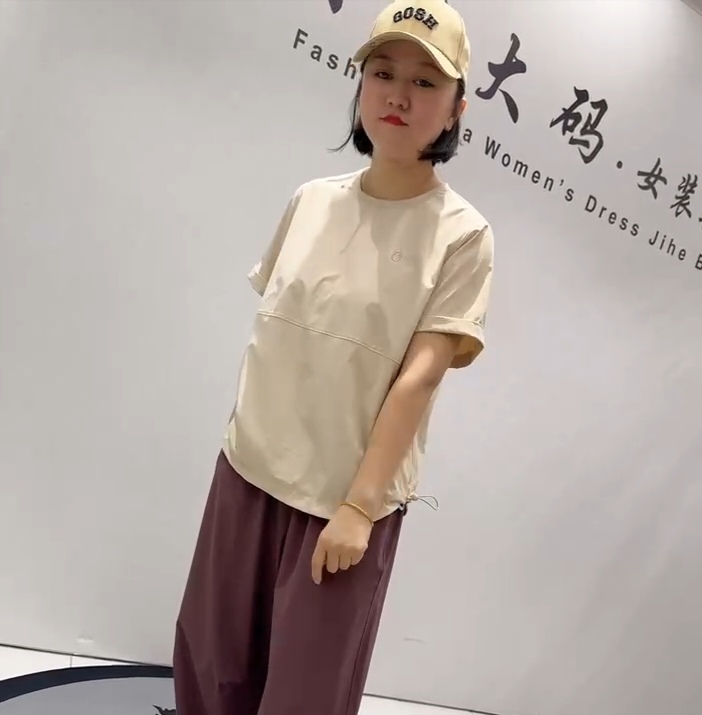 5012天骄一生水夏款超级舒适高品质棉休闲百搭T恤衫加肥加大码女