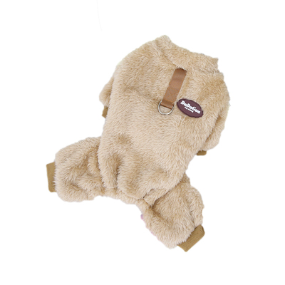 狗狗衣服秋冬加厚绒四脚套头