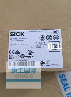 GTB20G-24111160ZZZ/1119840现货SICK原装光电传感器G20系列