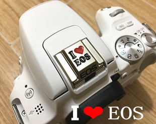 77D 適用于佳能EOS 90D850D相機閃光燈鋅合金創意熱靴蓋 M50
