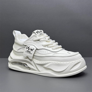 外贸尾货特价 运动休闲厚底增高头层牛皮百搭高品质男 清仓捡漏韩版