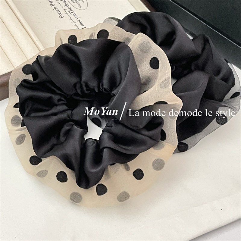 波点发圈头绳2026新款大肠圈高级感头花扎头发绳低马尾头饰发饰女,饰品/流行首饰/时尚饰品新,发饰,淘宝优惠券,粉丝福利购,淘宝优惠卷