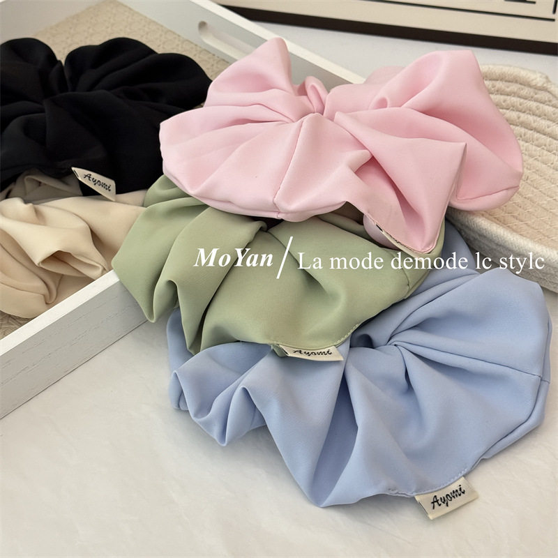 2026新款布艺大肠发圈百搭纯色绑头花质感气质发绳扎头绳皮套皮筋,饰品/流行首饰/时尚饰品新,发饰,淘宝优惠券,粉丝福利购,淘宝优惠卷
