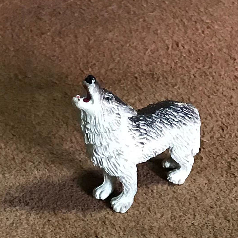 safari狼塑胶野生动物