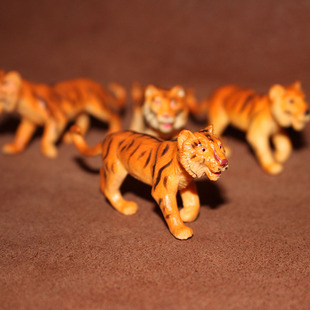 safari正品 生态仿真动物模型玩具 场景摆件 野生动 老虎 东北虎