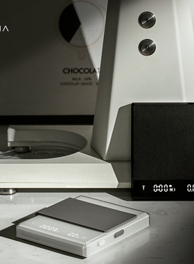 Muvna小马意大利手冲咖啡数字秤咖啡豆特别精确称重计时