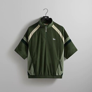 Cord Linden 拉链短袖 Mixed 上衣 Zip Micro Quartzer KITH Retro