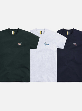 当季新款 KITH Botanical Floral Tee 21SS 植物花卉刺绣T恤