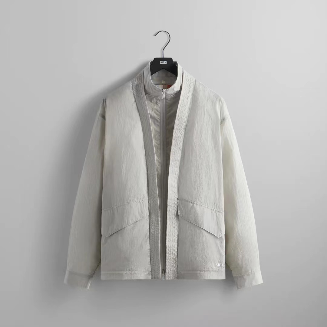 KITH Nylon Fulton Kimono Track Jacket 2023SS 道袍夹克