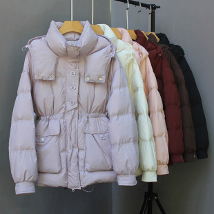 今年流行羽绒服女中长款2025新款韩版时尚收腰小个子白鸭绒秋冬季