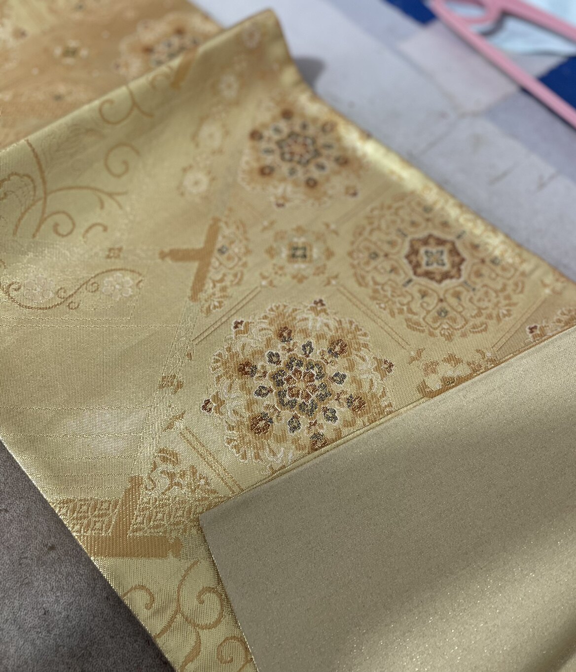 日本出口西阵织 茶席桌旗桌布茶盘垫日式茶艺手工刺绣diy和服腰带