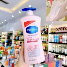 保税 Vaseline凡士林身体乳烟酰胺焕白美白滋润清爽400ml 725ml