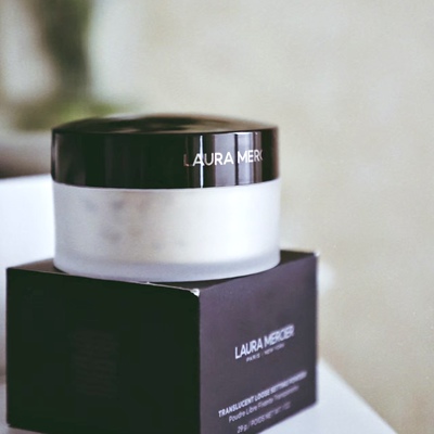 Laura mercer罗拉散粉LM持久定妆哑光控油透明蜜粉不闪29g