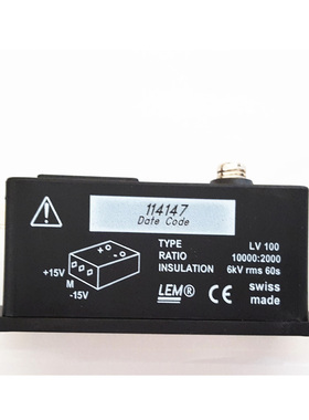 【LEM】LV100-1200/SP8原装正品瑞士莱姆霍尔电压传感器