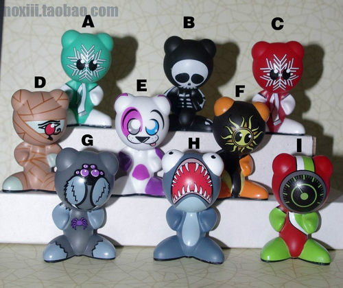 美泰模型绝版玩具摆件公仔