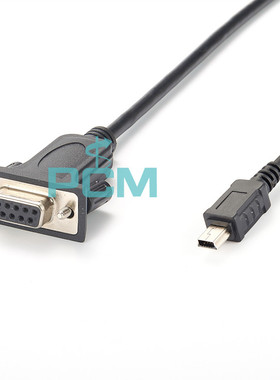 兼容赛多利斯天平数据线Sartorius DB9转Mini USB RS232串口线