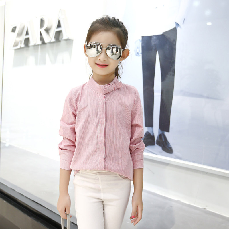 Chemise fille à manche longue - Ref 2085404 Image 3