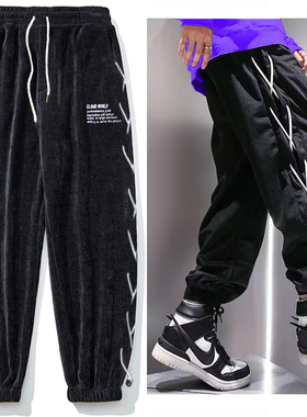400斤欧版超大号特大码男装加肥加大肥佬长裤宽松休闲裤运动裤10X