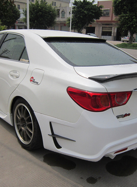 香港TOPMIX 新锐志碳纤维尾翼10-15锐志改装mark x专用大尾翼