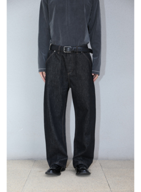 SELFNESS丨冈山Kaihara Arc-Seam多结构弧裁弯刀男士原牛牛仔裤