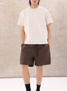 Selfness 25ss正品Solotex华夫格高弹速干圆领宽松短袖T恤Tee3色